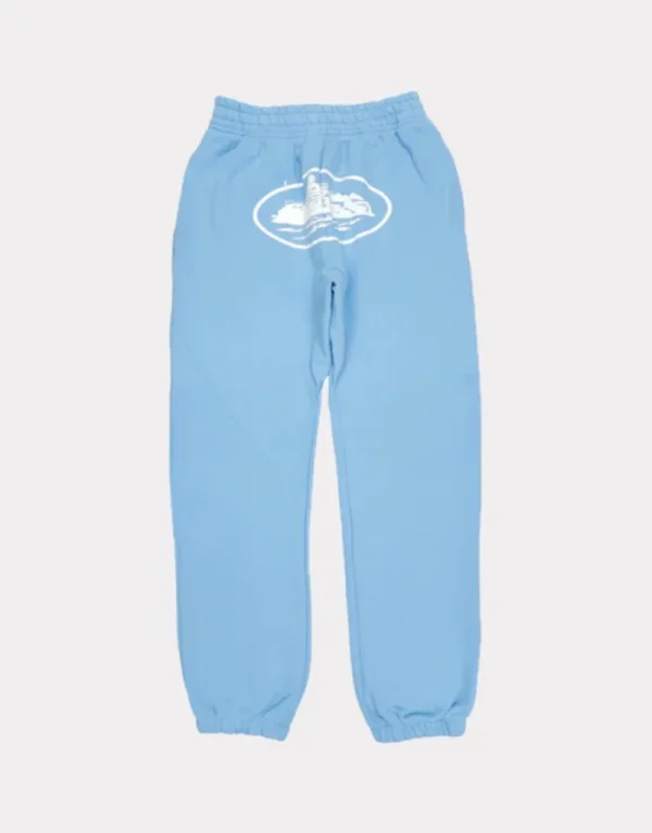 Pantalon de jogging Corteiz Og Alcatraz bleu (2)