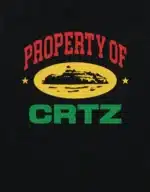 Corteiz Propriété De Crtz Carni T-shirt Noir