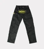 Corteiz Yella Guerillaz Cargos Noir Jaune
