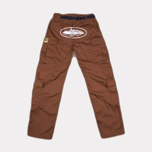 Pantalon Cargo Corteiz Guerillaz Marron