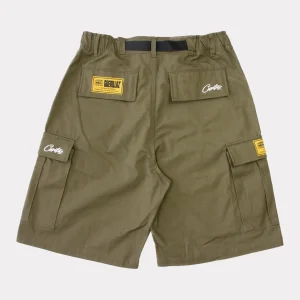 Short Cargo Corteiz Alcatraz Vert Kaki