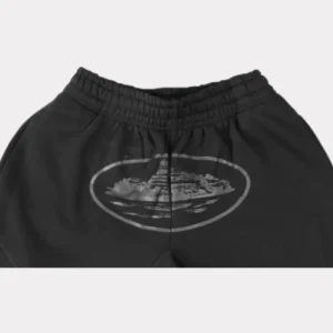 Short Corteiz Alcatraz Triple Noir