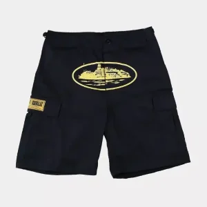 Short Corteiz Guerillaz 21′ Noir Jaune
