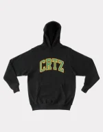 Sweat à capuche Corteiz Dropout Noir