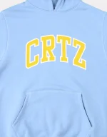 Sweat à capuche Corteiz Dropout bleu bébé