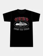 T-SHIRT CORTEIZ 4STARZ ALCATRAZ NOIR