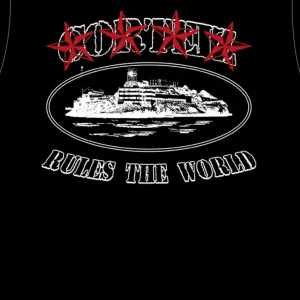 T-SHIRT CORTEIZ 4STARZ ALCATRAZ NOIR