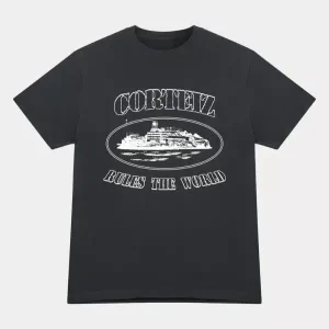 T-Shirt Corteiz OG Alcatraz Noir