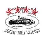 T-shirt Corteiz 4Starz Alcatraz Blanc
