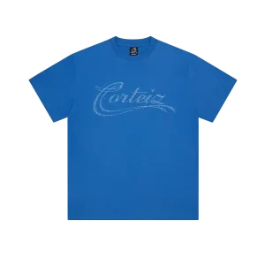 T-shirt Corteiz Allstarz Noir Bleu