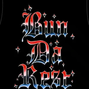 T-shirt Corteiz Bun Da Rest Royale Noir