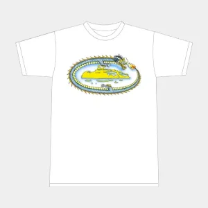 T-shirt Corteiz Dragon Blanc