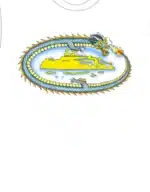 T-shirt Corteiz Dragon Blanc