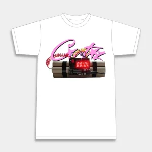 T-shirt Corteiz No Time 4 Luv Blanc