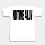 T-shirt Corteiz No Time 4 Luv Blanc