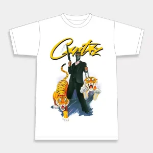 T-shirt Corteiz Scareface Blanc