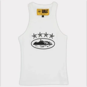Top Corteiz Alcatraz (Femme) Blanc