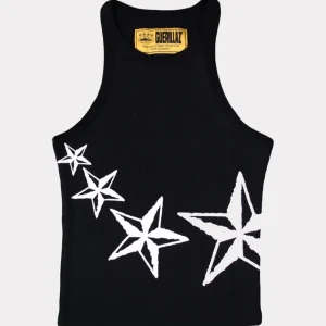 Top Femme Corteiz 4Starz Motion Noir