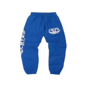 Corteiz Gasolina Bottoms Blue Pants