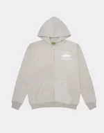 Corteiz Superior V2 – Sweat à capuche zippé Gris pierre