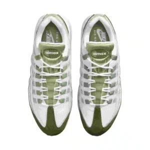 Corteiz x Nike Air Max 95 en Blanc Vert Olive