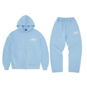 Ensemble Corteiz Island Bleu Clair