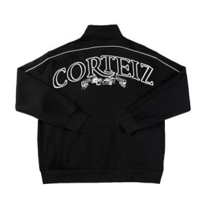 Ensemble Negro Con Cremallera Corteiz