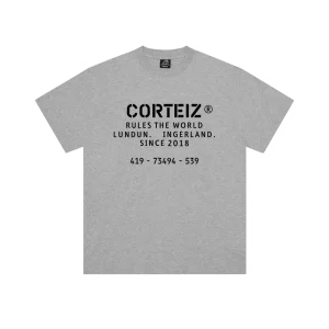 Et T-Shirt Corteiz Pochoir Gris
