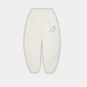 Pantalon De Sweat Corteiz Satin c Star Applique Off White