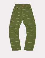 Pantalon de survêtement à motif Corteiz Alcatraz kaki